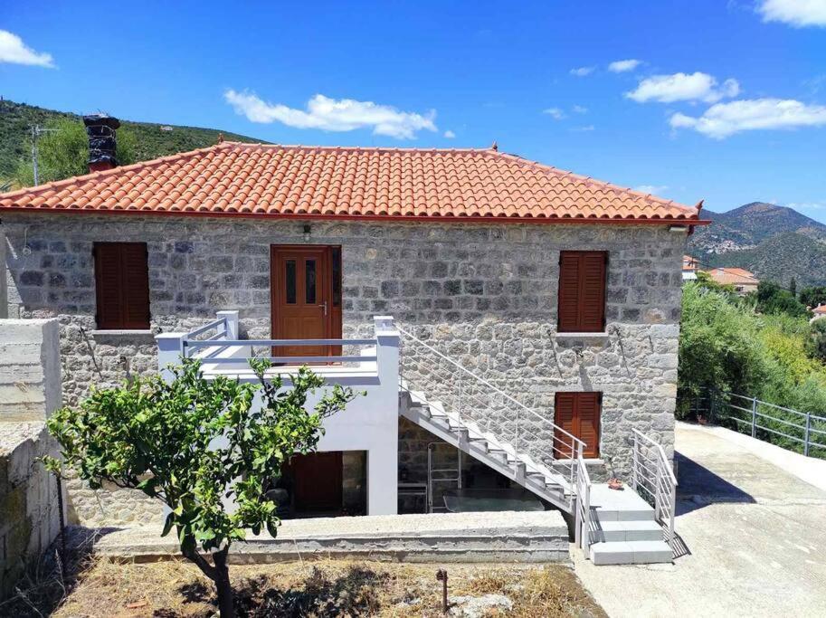 Κατοικία Πανόραμα, Πραγματευτή Λεωνιδίου, Τ.Κ.22300 Leonídion Eksteriør bilde
